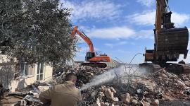 هدم في البعنة