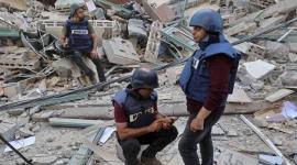 نقابة الصحفيين تدين استمرار منع الاحتلال للإعلام الأجنبي من دخول قطاع غزة