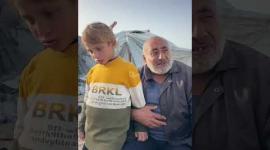 الطفل أحمد العطار يأمل بالعلاج لاستعادة نظره الذي خطفه الاحتلال خلال حرب غزة