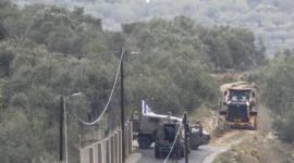 الاحتلال يجرف طريقًا زراعيًا شرق سلفيت