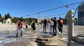 محافظة القدس: الاحتلال يمنع تجهيز المسجد الأقصى لاستقبال رمضان