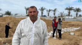 سلّمتهم قوات الاحتلال قبل أيام.. دفن 15 شهيدًا تعذّر التعرّف على هوياتهم