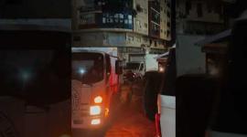 وصول جثامين نحو 60 شهيدًا إلى مجمّع الشفاء الطبي بمدينة غزة