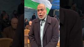 في بيت عزاء شهداء آل قدوم.. عشائر قطاع غزة توقع خلال وقفة غاضبة وثيقة البراءة من العملاء والخونة