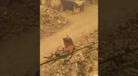 عاصفة غبارية تضرب قطاع غزة وتزيد مأساة النازحين