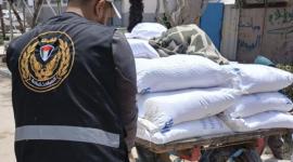 مباحث التموين بخانيونس تضبط 700 كجم من الدقيق الفاسد