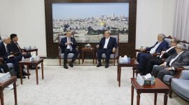 خلال زيارة فيدان للدوحة.. الرئيس أردوغان يعزي الحية باستشهاد نجله