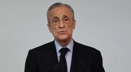 رئيس نادي ريال مدريد فلورنتينو بيريز