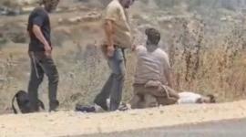 اعتداء مستوطنين اليوم على شاب بنابلس