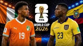 موعد مباراة ساحل العاج والإكوادور في تصفيات كأس العالم 2026
