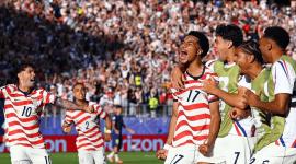 فرحة منتخب أميركا