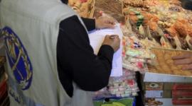 مباحث التموين بخانيونس تتلف 250 كغم أطعمة فاسدة