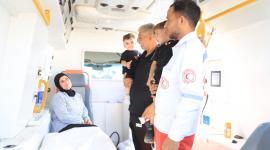 مغادرة 82 مريضًا مع مرافقيهم عبر معبر رفح