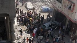 7 مصابين بقصف إسرائيلي غربي غزة