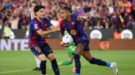 برشلونة رفع رصيده إلي 9 نقاط