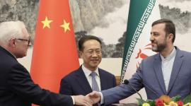 بيان إيراني روسي صيني: الحل بشأن الملف النووي الإيراني يتطلب وقف الهجمات والتهديدات