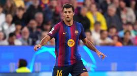 لاعب خط وسط برشلونة الإسباني رودري