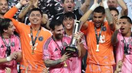 ميسي توج مع فريق إنتر ميامي بلقب كأس كامبيونيس كاب