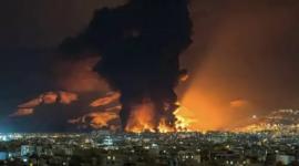 انفجارات قرب منطقة سيريك وجزيرة قشم جنوبي إيران