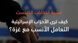 إنفوفيديو: كيف ترى الأحزاب الإسرائيلية التعامل الأنسب مع غزة؟