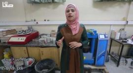 طالبات بغزة يُنتتجن "بلاستر أسمنت" بقوة مضاعفة