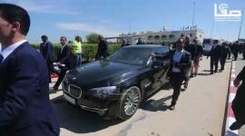 أضرار بموكب رئيس الوزراء رامي الحمدالله ورئيس جهاز المخابرات العامة ماجد فرج