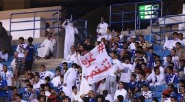 جماهير الزعيم رفعت شعارات مناصرة لغزة