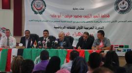 الرجوب توعد إسرائيل بمحاسبتها في المنظمات الرياضية الدولية