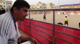 يقود المنتخب المدرب عماد هاشم