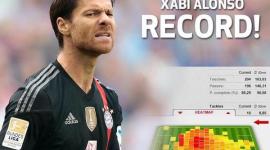 الإسباني ألونسو بات أكثر لاعب يلمس الكرة خلال مباراة واحدة بتاريخ الدوري الألماني