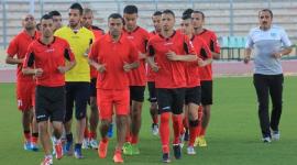 جانب من تدريبات المنتخب الوطني