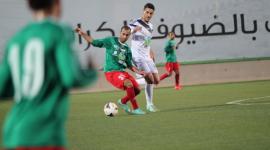 جانب من المباراة