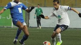 جانب من مباراة هلال القدس وواد النيص