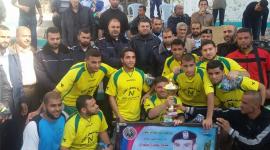 الزيتون فاز على شرطة غزة في النهائي