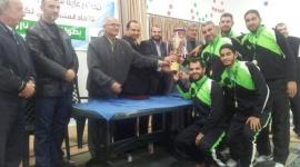 المجمع فاز في اللقاء على شباب خانيونس