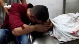 إستشهاد المسعف عبدالله القططي