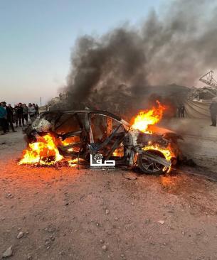 الاحتلال يواصل خروقاته.. شهيدان باستهدف مركبة جنوب غربي غزة