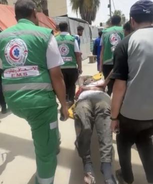 "حماس": استهداف تكية طعام بدير البلح جريمة حرب متعمدة