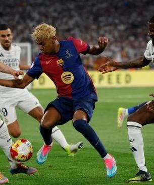 الكلاسيكو 2026 - تشكيل برشلونة وريال مدريد والقنوات الناقلة