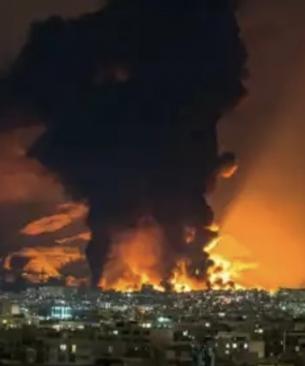 انفجارات قرب منطقة سيريك وجزيرة قشم جنوبي إيران