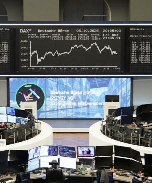 الأسهم الأوروبية تنهي تداولاتها على تباين