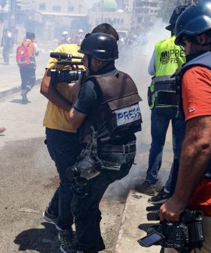 نقابة الصحفيين: الاحتلال يوسّع استهداف الصحفيين في الضفة والقدس