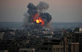 قصف على غزة - ارشيفية