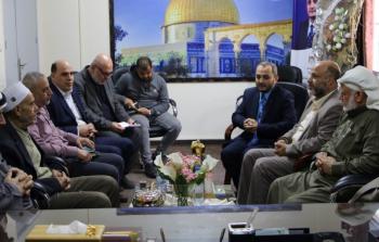 زيارة لجنة التربية في المجلس التشريعي إلى مقر وزارة العمل في غزة