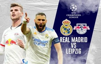 ريال مدريد ضد لايبزيغ بث مباشر