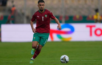 لاعب وسط منتخب المغرب عمران لوزا