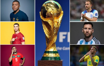 جدول ترتيب هدافي كأس العالم 2022