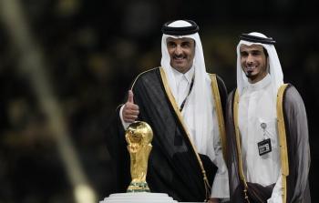 تميم بن حمد آل ثاني مع كأس العالم