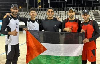 منتخب فلسطين لكرة الطائرة الشاطئية