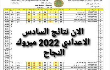 موقع نتائج السادس الابتدائي التمهيدي 2023 نتائجنا